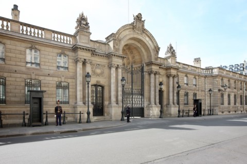 France, ile de france, paris 8e arrondissement, rue du faubourg saint honore, palais de l'elysee, president de la republique, palais presidentiel, etat, batiment, hotel particulier

Date : 2011-2012