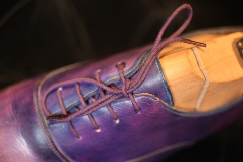 France, ile de france, paris 8e arrondissement, 120 boulevard haussmann, boutique caulaincourt, fondee par alexis lafont (pas sur la photo) soulier, glacage manuel, chaussures

Date : 2011-2012