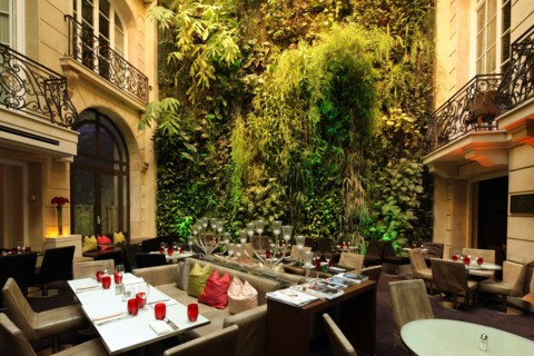 France, ile de france, paris 8e arrondissement, 49 rue pierre charron, pershing hall, restaurant, hotel, club, patio, andree putmann

Date : 2011-2012