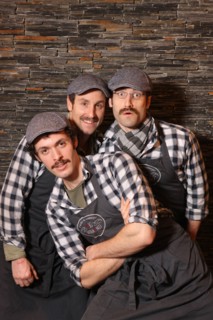 Les 3 fondateurs des restaurants Big Fernand