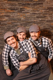 Les 3 fondateurs des restaurants Big Fernand