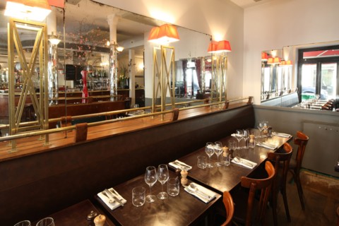 France, ile de france, paris  9e arrondissement, 3 rue victor masse, restaurant pantruche, gastronomie, salle

Date : 2011-2012