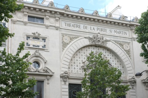 France, ile de france, paris, 10e arrondissement , boulevard saint martin, theatre de la porte saint martin,  salle de spectacles

Date : 2011-2012