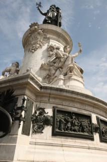France, ile de france, paris 3e arrondissement, place de la republique, statue de dalou

Date : 2011-2012