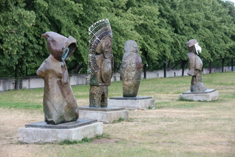 France, ile de france, paris, 12e arrondissement, bercy, parc de bercy, sculptures

Date : 2011-2012