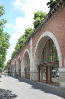 France, ile de france, paris, 12e arrondissement, viaduc des arts, avenue daumesnil

Date : 2011-2012