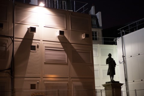 france, ile de france, paris,6e arrondissement, quai de conti, condorcet, james bond, nuit, matin,
