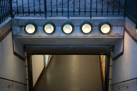 Metro station Place d'Iéna in Paris