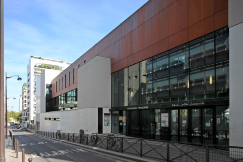 France, ile de france, paris, 13e arrondissement, zac paris rive gauche, rue primo levi, groupe scolaire primo levi, ecole elementaire et ecole maternelle, education,


Date : 2011-2012