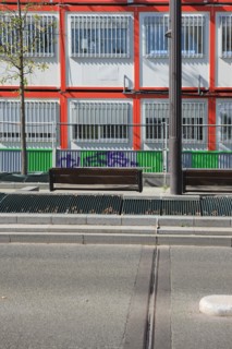 france, region ile de france, paris 13e arrondissement, paris rive gauche, avenue de france, quartier bnf francois mitterrand, travaux de batiment, couvertures des voies, algeco, chantier,


Date : 20...