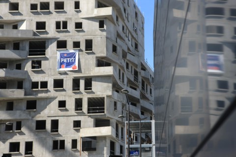 france, region ile de france, paris 13e arrondissement, paris rive gauche, avenue de france, quartier bnf francois mitterrand, travaux de batiment, couvertures des voies, algeco, chantier,


Date : 20...