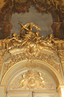 France, ile de france, paris 1er arrondissement, 39 rue croix des petits champs, banque de france hotel de toulouse dit aussi hotel de la vrilliere, galerie doree, galerie d'apparat, gouverneur, insti...