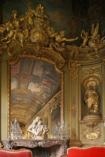 France, ile de france, paris 1er arrondissement, 39 rue croix des petits champs, banque de france hotel de toulouse dit aussi hotel de la vrilliere, galerie doree, galerie d'apparat, gouverneur, insti...