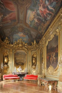 France, ile de france, paris 1er arrondissement, 39 rue croix des petits champs, banque de france hotel de toulouse dit aussi hotel de la vrilliere, galerie doree, galerie d'apparat, gouverneur, insti...