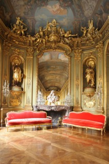 France, ile de france, paris 1er arrondissement, 39 rue croix des petits champs, banque de france hotel de toulouse dit aussi hotel de la vrilliere, galerie doree, galerie d'apparat, gouverneur, insti...