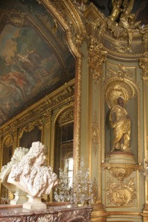 France, ile de france, paris 1er arrondissement, 39 rue croix des petits champs, banque de france hotel de toulouse dit aussi hotel de la vrilliere, galerie doree, galerie d'apparat, gouverneur, insti...