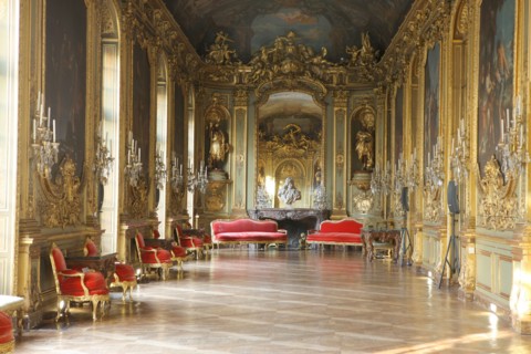 France, ile de france, paris 1er arrondissement, 39 rue croix des petits champs, banque de france hotel de toulouse dit aussi hotel de la vrilliere, galerie doree, galerie d'apparat, gouverneur, insti...