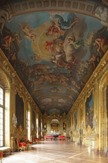 France, ile de france, paris 1er arrondissement, 39 rue croix des petits champs, banque de france hotel de toulouse dit aussi hotel de la vrilliere, galerie doree, galerie d'apparat, gouverneur, insti...