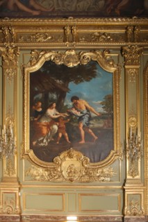 France, ile de france, paris 1er arrondissement, 39 rue croix des petits champs, banque de france hotel de toulouse dit aussi hotel de la vrilliere, galerie doree, galerie d'apparat, gouverneur, insti...