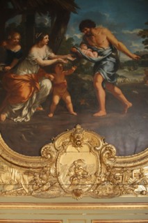 France, ile de france, paris 1er arrondissement, 39 rue croix des petits champs, banque de france hotel de toulouse dit aussi hotel de la vrilliere, galerie doree, galerie d'apparat, gouverneur, insti...
