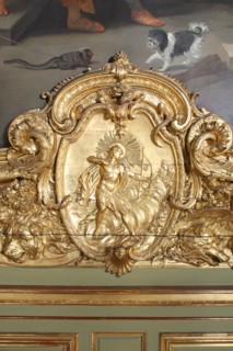 France, ile de france, paris 1er arrondissement, 39 rue croix des petits champs, banque de france hotel de toulouse dit aussi hotel de la vrilliere, galerie doree, galerie d'apparat, gouverneur, insti...