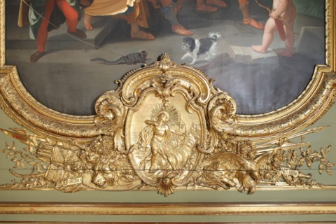 France, ile de france, paris 1er arrondissement, 39 rue croix des petits champs, banque de france hotel de toulouse dit aussi hotel de la vrilliere, galerie doree, galerie d'apparat, gouverneur, insti...
