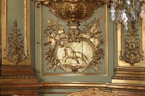 France, ile de france, paris 1er arrondissement, 39 rue croix des petits champs, banque de france hotel de toulouse dit aussi hotel de la vrilliere, galerie doree, galerie d'apparat, gouverneur, insti...