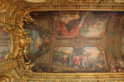 France, ile de france, paris 1er arrondissement, 39 rue croix des petits champs, banque de france hotel de toulouse dit aussi hotel de la vrilliere, galerie doree, galerie d'apparat, gouverneur, insti...