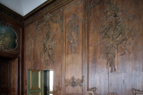 France, ile de france, paris 1er arrondissement, 39 rue croix des petits champs, banque de france hotel de toulouse dit aussi hotel de la vrilliere, galerie doree, galerie d'apparat, gouverneur, insti...