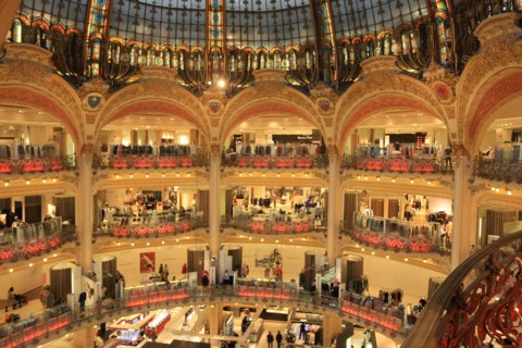 Galeries Lafayette à Paris