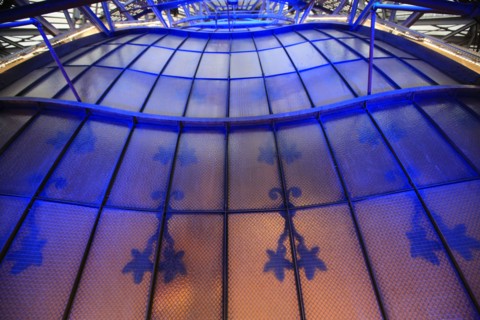 Grande coupole des Galeries Lafayette à Paris
