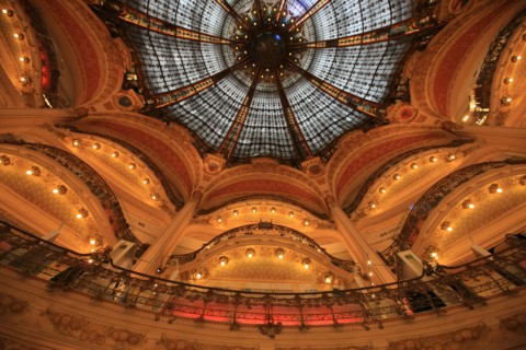 Galeries Lafayette in Paris