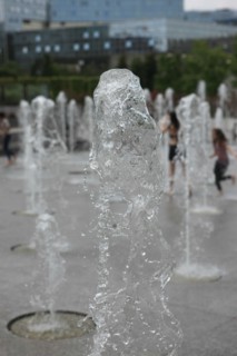 France, ile de france, paris, 15e arrondissement, parc andre citroen, jardin, jets d'eau, ete, enfants, ados, jeux d'eau, serres, ballon air de paris,