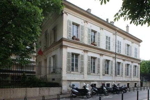 France, ile de france, paris, 15e arrondissement, 1 place de grenelle, maison, ancienne mairie du village de grenelle,