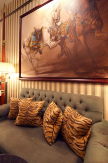 France, ile de france, paris 16e arrondissement, avenue d'iena, hotel shangri la, bar,