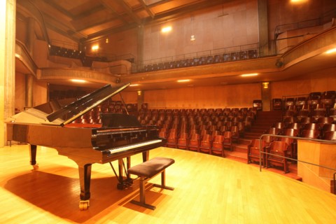 France, ile de france, paris 17e arrondissement, 78 rue cardinet, salle cortot, architecte auguste perret, ecole normale superieure de musique, salle de concert, piano,