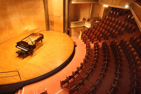 France, ile de france, paris 17e arrondissement, 78 rue cardinet, salle cortot, architecte auguste perret, ecole normale superieure de musique, salle de concert, piano,