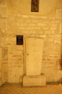 France, ile de france, paris 18e arrondissement, montmartre, eglise saint pierre de montmartre, religion, pierre tombale d'adelaide de savoie,