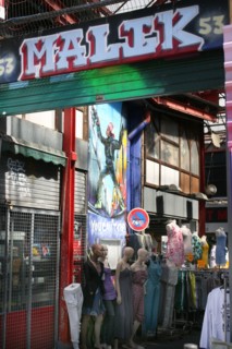 France, ile de france, paris, 18e arrondissement, porte de clignancourt, marche aux puces de saint ouen, marche malik,