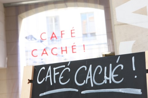 France, ile de france, paris, 18e arrondissement, 104 rue d'aubervilliers, le centquatre, centre artistique de la ville de paris, anciennes pompes funebres, cafe cache,