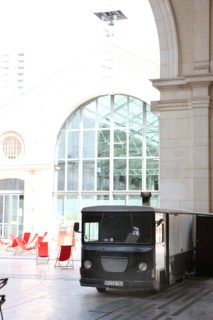 France, ile de france, paris, 18e arrondissement, 104 rue d'aubervilliers, le centquatre, centre artistique de la ville de paris, anciennes pompes funebres,