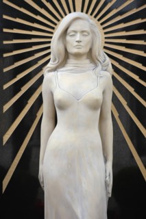 France, ile de france, paris, 18e arrondissement, 20 avenue rachel, cimetiere de montmartre, sepulture de dalida, chanteuse, sculpteur alain aslan