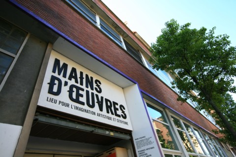 France, ile de france, paris 18e arrondissement, puces de saint ouen, espace artistique mains d'oeuvres, creation, anciennes usines valeo,