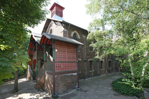France, ile de france, paris 19e arrondissement, 93 rue de crimee, eglise saint serge, religion orthodoxe,