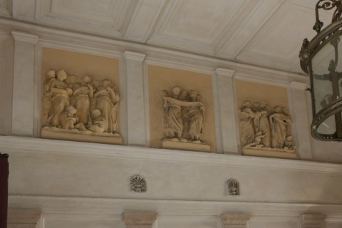 France, ile de france, paris 8e arrondissement, 7 rue tronchet, hotel de pourtales, club sfr, entree, couloir, decor mur,


Date : Ete 2012