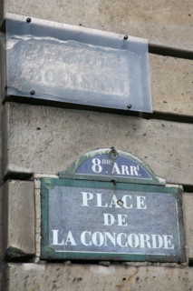 France, ile de france, Paris 8e arrondissement, place de la concorde , ancienne plaque place Louis XVI-


Date : Ete 2012