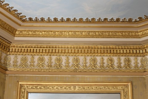 France, ile de france, paris 9e arrondissement, 9 rue drouot, hotel d'augny, mairie du 9e arrondissement, salle des mariages, detail decor miroir,


Date : Ete 2012