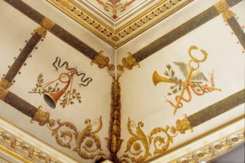 France, ile de france, paris 9e arrondissement, nouvelle athenes, 3 rue de la tour des dames, hotel particulier de mademoiselle duchesnois, maison, salon de musique, decor, plafond, attributs,


Date ...