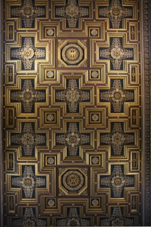 France, ile de france, paris 9e arrondissement, rue de chateaudun, eglise notre dame de lorette, decor interieur, peintures, plafond a caissons de la nef,


Date : Ete 2012