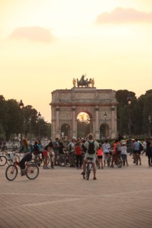 France, Region Ile de France, Paris, 1er arrondissement, Tuileries, Arc de Triomphe du Carrousel, quadrige,